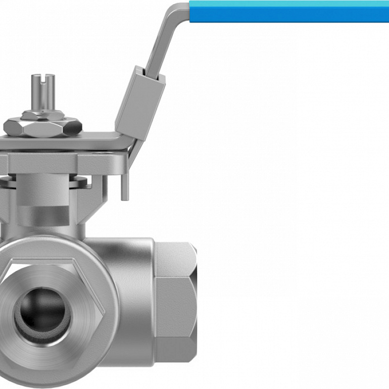 Ball valve VZBE-3/8-T-63-F-3L-F04-M-V15V15 – фото