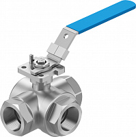 Ball valve VZBE-11/4-T-63-F-3L-F05-M-V15V15 – фото