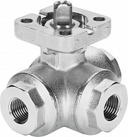 Ball valve VZBA-2"-GGG-63-32L-F0507-V4V4T – фото