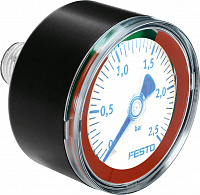 Pressure gauge MA-50-2,5-R1/4-E-RG – фото