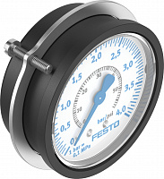 Flanged precision pressure gauge FMAP-63-4-1/4-EN – фото