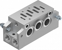 Manifold sub-base with angled connections NAVW-1/4-1-ISO – фото