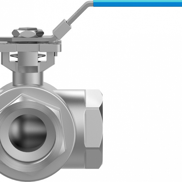Ball valve VZBE-2-T-63-F-3L-F0507-M-V15V15 – фото