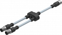 Connecting cable NEBV-M12G8-KD-3-M12G4 – фото