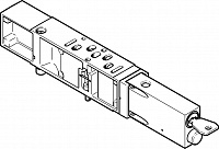 Vertical pressure shut-off plate VABF-S4-1-L1D2-C – фото