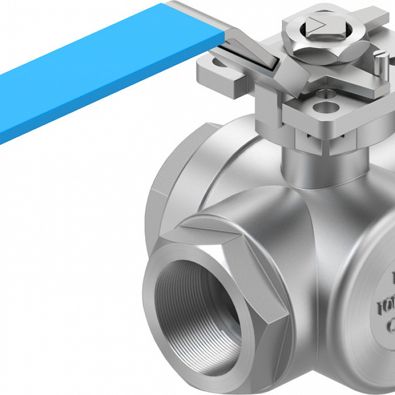 Ball valve VZBE-11/2-T-63-F-3L-F0507-M-V15V15 – фото