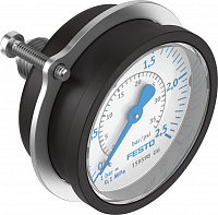 Flanged pressure gauge FMA-50-2,5-1/4-EN – фото