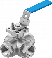 Ball valve VZBE-3/4-T-63-F-3L-F04-M-V15V15 – фото