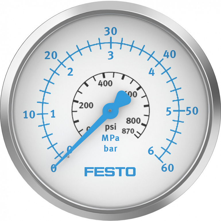 Pressure gauge PAGL-HP3-63-60-G14 – фото