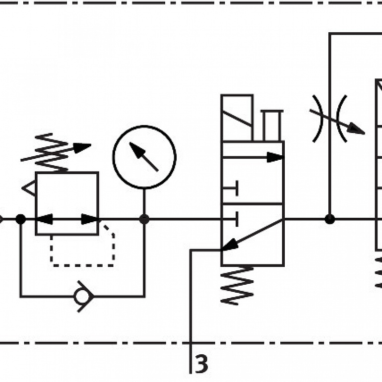 Service unit combination MSB4-1/4:C3J1D1A1F3-WP – фото