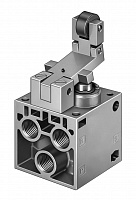 Toggle lever valve with idle return L-5-1/4-B – фото