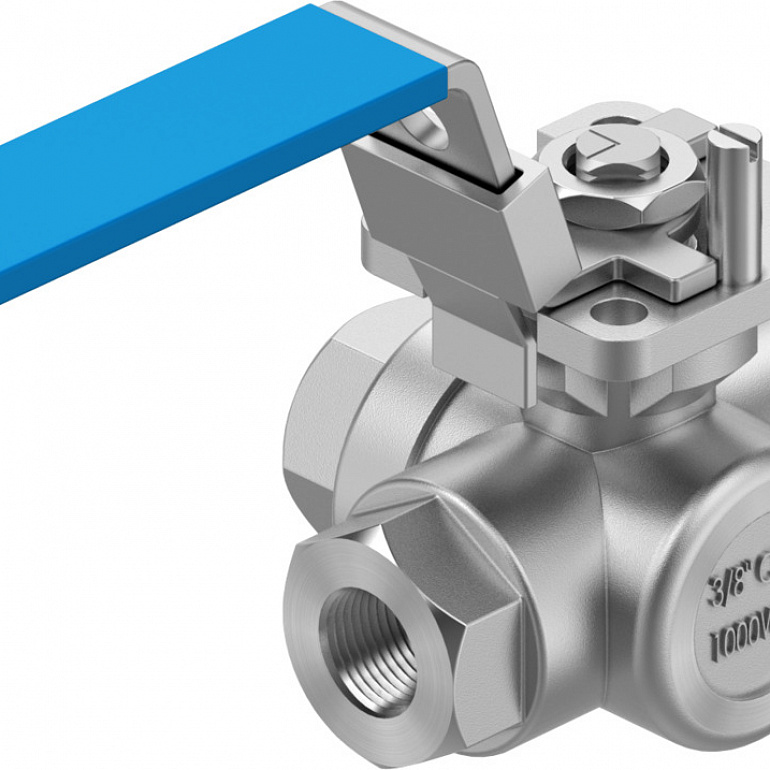 Ball valve VZBE-3/8-T-63-F-3L-F04-M-V15V15 – фото
