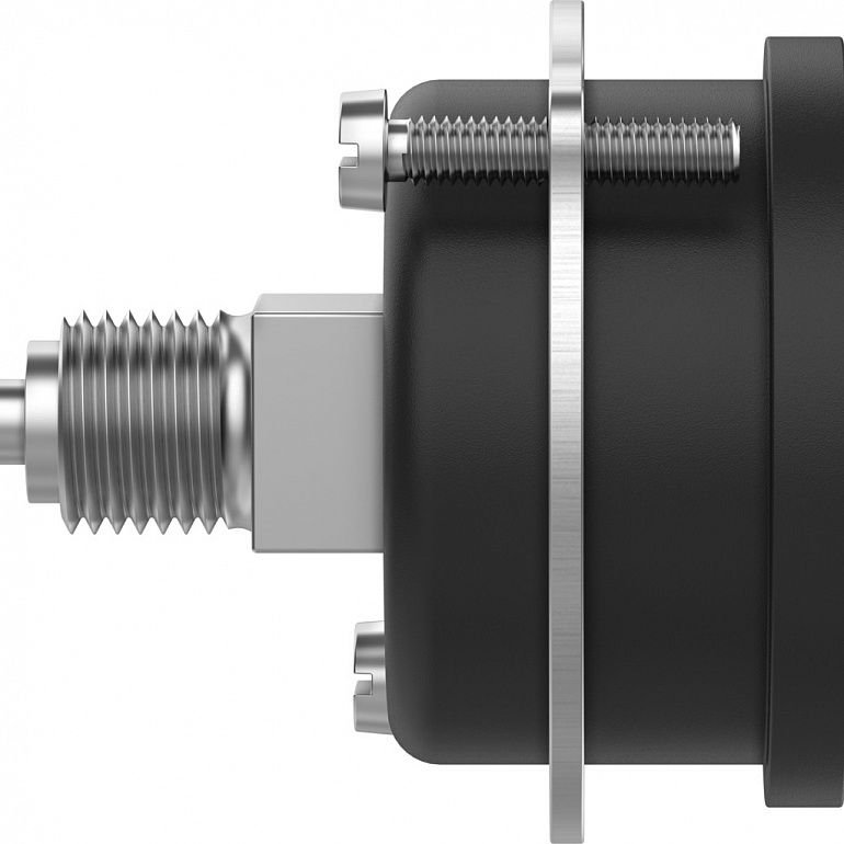 Flanged pressure gauge FMA-40-10-1/4-EN – фото