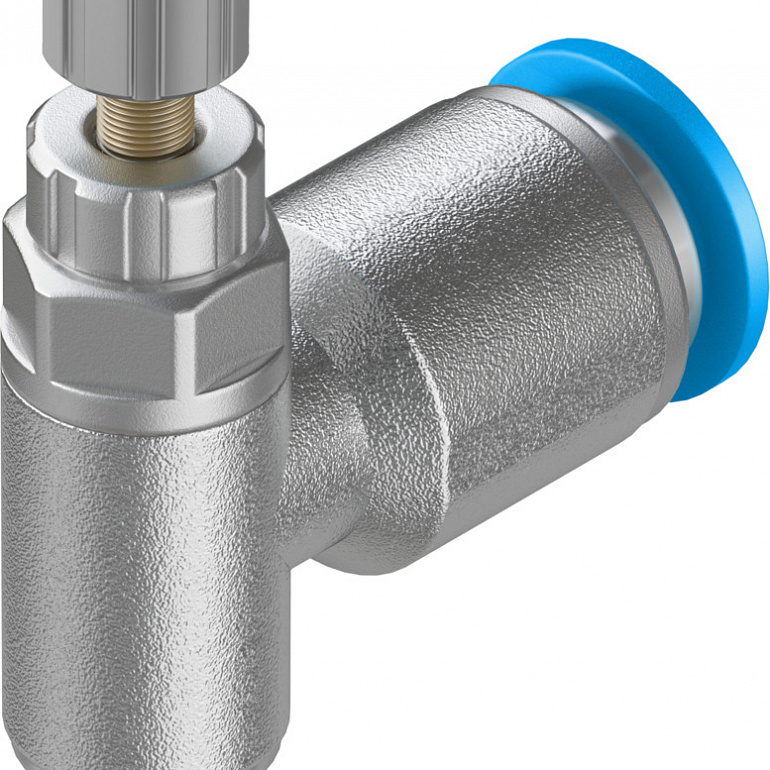 One-way flow control valve GRLA-M5-QS-6-RS-D – фото