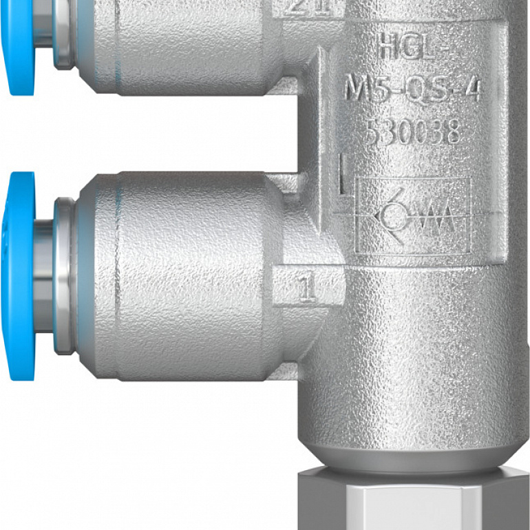 Piloted check valve HGL-M5-QS-4 – фото