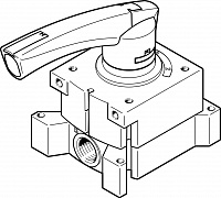 Hand lever valve VHER-P-H-B43C-G14 – фото