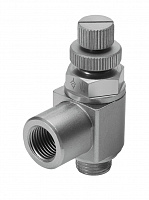 One-way flow control valve GRLZ-M5-RS-B – фото