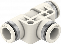 Push-in T-connector NPQO-T-Q8-E-P10 – фото