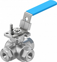 Ball valve VZBE-1/4-T-63-F-3L-F04-M-V15V15 – фото